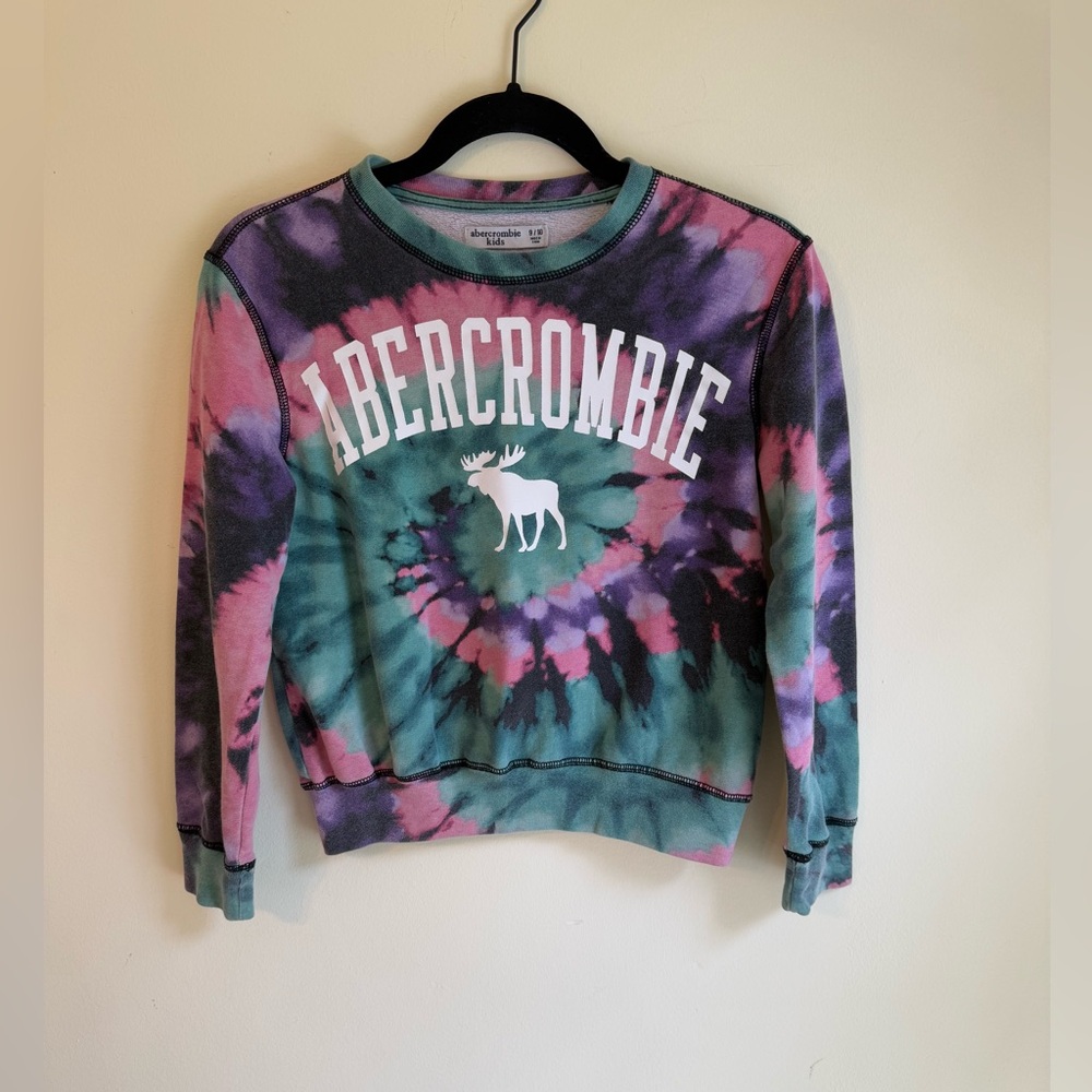 Abercrombie Kids Tie-Dye Crew Neck Sweatshirt *GOOD USED CONDITION*